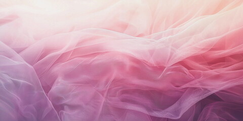 Obraz premium Abstract pink background. Soft folds of the veil