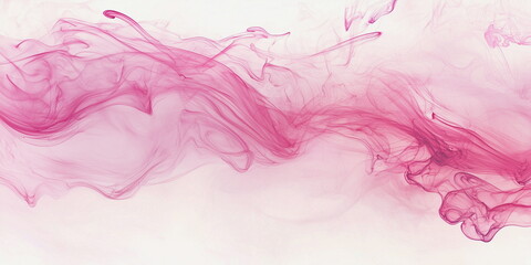 Abstract pink background. Dissolution of paint in water