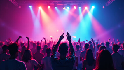 Live Music Dance Energy &ndash; Capturing Concert Rhythms