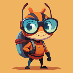 Adventurous Bee Explorer