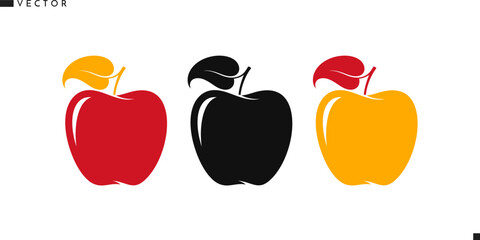 Apple vector illustration 