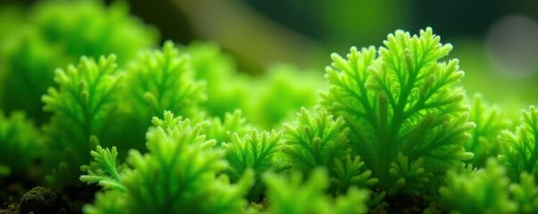 Tiny green Wolffia globosa carpet, intricate detail ,  seamless texture,  small scale,  natural texture