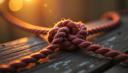  Protective Knot Symbolizing Strength, Security, and Spiritual Shielding  

