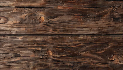 Naklejka premium Dark wood background. Wood planks texture. Old wooden board. Wood texture. 