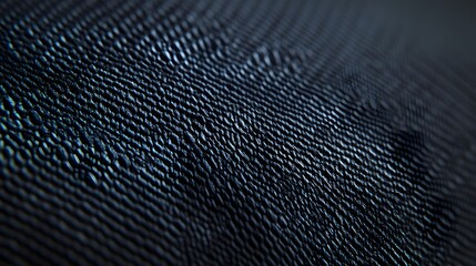 Closeup Dark Blue Leather Texture Background Abstract Design