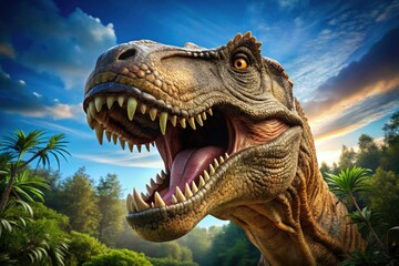 Fototapeta premium tyrannosaurus rex dinosaur