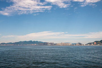 Obraz premium Barra da Tijuca from the Tijuca Islands