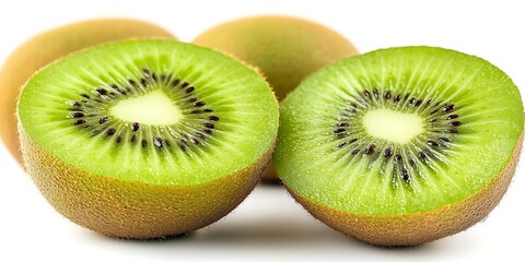 Fototapeta premium a kiwi fruit cut in half
