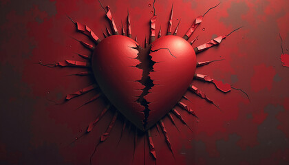  Symbolic Heart Representing Love, Passion, and Emotion  
