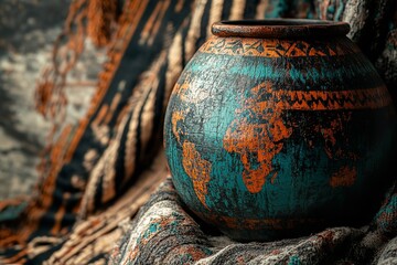 Background of International Mother Language Day. Generative Ai