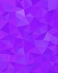 Naklejka premium Geometric abstract background with purple triangles