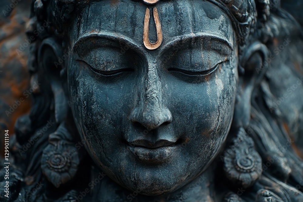Fototapete shiv ling and mahadev background picture. generative ai