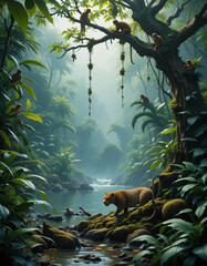 The Jungle&rsquo;s Hidden Connections &ndash; A Rainforest Food Web