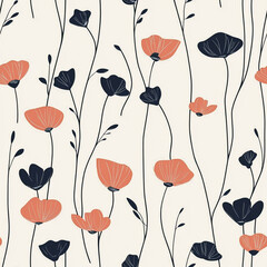 Fototapeta premium seamless pattern digital paper