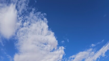 Obraz premium blue sky and clouds