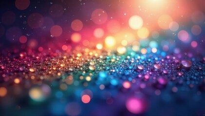 Shimmering rainbow prism overlay, sunlight glitter , magical, backdrop