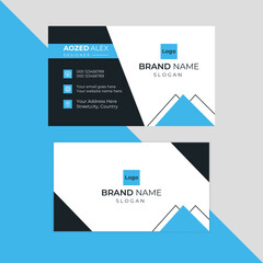 Double-sided creative business card vector design template.
Business card for business and personal use.
with simple modern luxury elegant abstract pattern background
business card print templates.