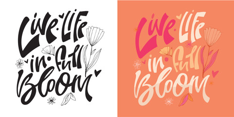 Trendy hand drawn doodle lettering quote. Lettering for t-shirt design, mug print, bag print, clothes fashion. 100% hand drawn vector image. © jane55