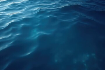 Obraz premium Still, dark blue water with gentle undulations; minimalist aesthetic , wallpaper, pattern