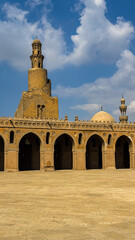 Mosque of Ibn Tulun in the Cairo, Egypt	