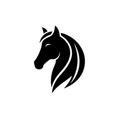 horse head silhouette