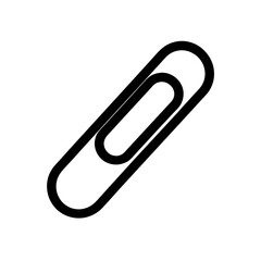 paper clip isolated on white