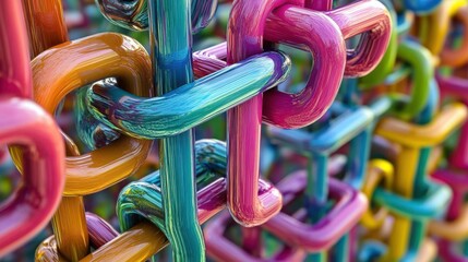 A colorful network of protection against cyber attacks