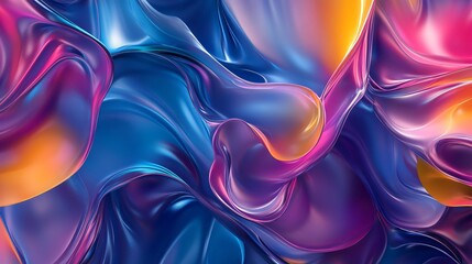 Obraz premium Vibrant Abstract Colorful Art Seamless Background for Creative Projects