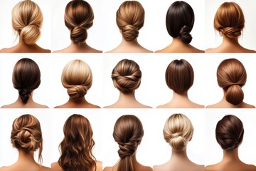 A creative collection of women's hairstyle options and ideas.