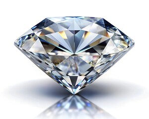 diamond isolated on white