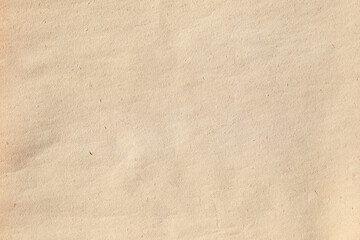 Brown canvas paper texture closeup