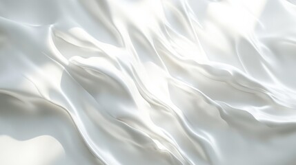 Naklejka premium White wall with soft light streaks and shadow.