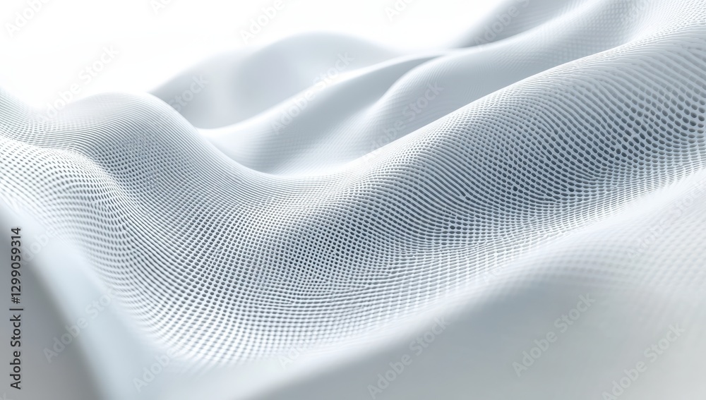 Poster soft elegant fabric waves creating an abstract texture background for design purposes and visual art
