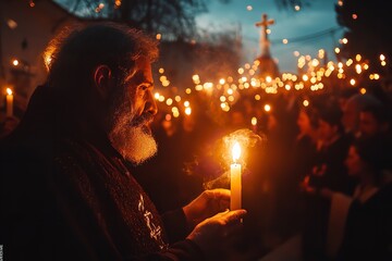 Greece&rsquo;s calm celebration of Holy Saturday. Generative Ai