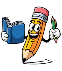 Cartoon pencil Clipart