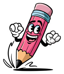 Cartoon pencil Clipart