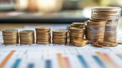 financial, finance, investment, chart, graph, invest, interface, indicator, rising, stock. drawing line to calculation indicator chart and graph is tools of investment. financial finance stock.