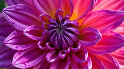 Close-up of a dahlia elma purple flower