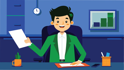 Fototapeta premium Modern Flat Style SEO Concept Illustration on Transparent Background 