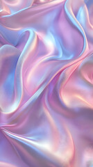 Fototapeta premium Beautiful, smooth, iridescent background with pastel blue, pink, and purple colors 