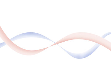 Colored ribbons background