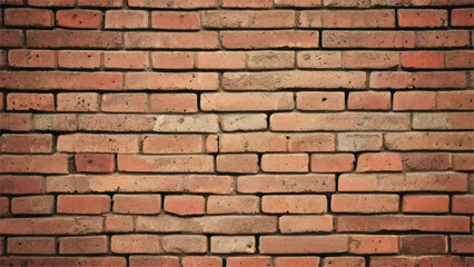Brick wall background. Old weathered brick wall. Background of old vintage brick wall. Brick wall texture.