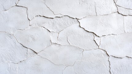 Obraz premium Detailed View of Brushed Concrete Wall with Rough Texture and Cracks