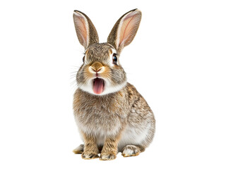 Obraz premium cute surprised bunny