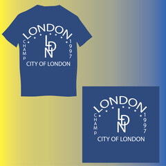 CITY OF LONDON T-SHIRT Design