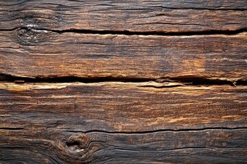 Old wood texture background, top view. Brown wooden surface with cracks and natural grain for design element, with copy space. High-resolution photography, with insanely detailed details