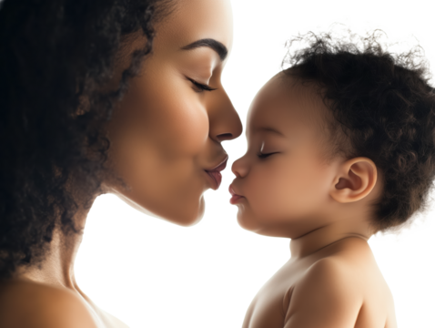 Heartwarming Portrait of a Newborn: A Tender Kiss Captures the Beauty, Innocence, and Love of New Life in a Cherished Keepsake Moment.