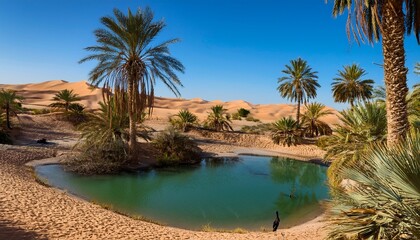  Nature World oasis in the desert
