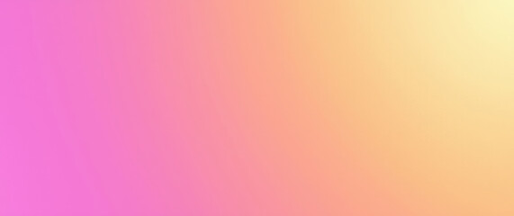 Pink and yellow gradient background creating smooth transition of pastel colors