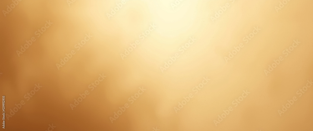 Leinwandbilder Golden light gradient creating abstract background with soft warm hues